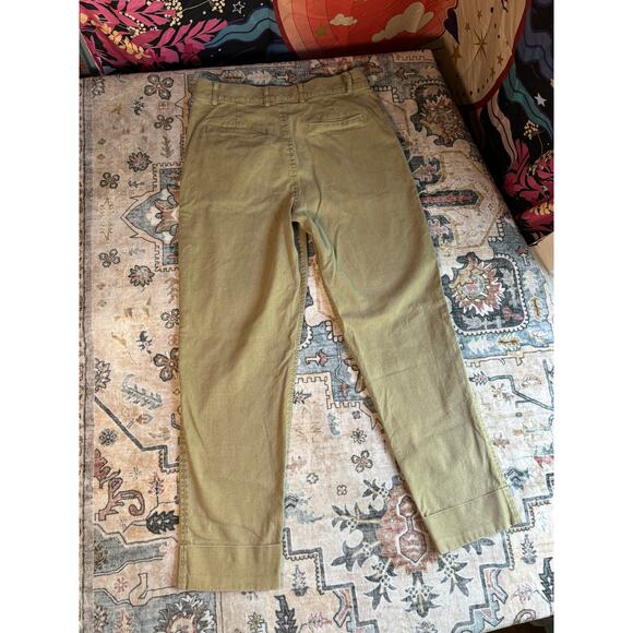 Peruvian Connection Women's Tan Khaki Straight Leg Pants Size 4 Trousers - Picture 5 of 10